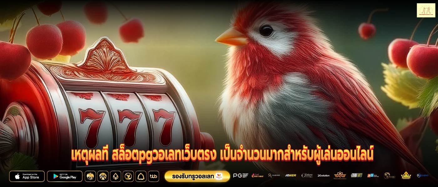 เหตุผลที่ สล็อตpgวอเลทเว็บตรง เป็นจำนวนมากสำหรับผู้เล่นออนไลน์